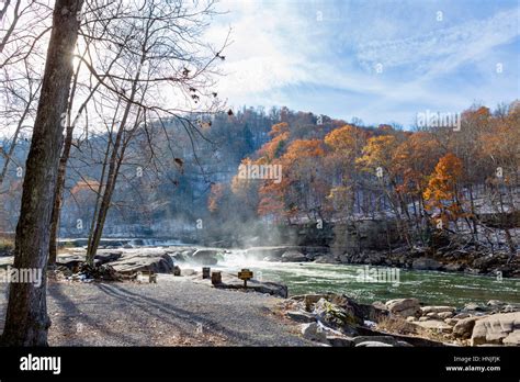 Valley Falls State Park Near Fairmont West Virginia Usa Stock Photo