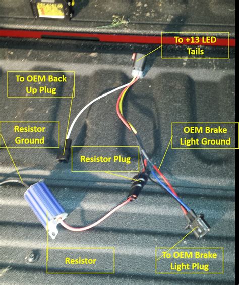 Dodge Ram Tail Light Wiring Harness