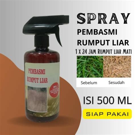 Spray Anti Rumput Liar Spray Pembasmi Rumput Liar Isi 500 Ml Lazada