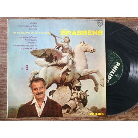 9 les trompettes de la renommée de Georges Brassens 25 cm chez