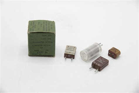 Us Ww2 Coil And Crystal Equipment Radio Receiver Byf41