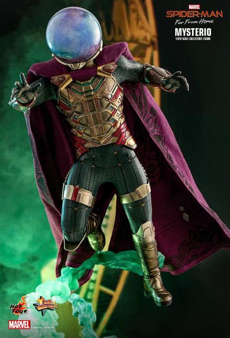 Toyhaven Hot Toys Th Scale Spider Man Far From Home Mysterio Inch Collectible Figure