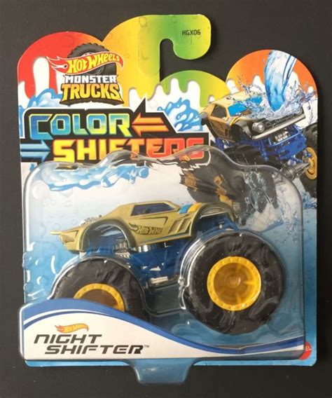 Hot Wheels HGX Color Shifters Monster Trucks Night Shifter