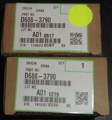 QTY2 Genuine Ricoh D688 3790 D6883790 Gathering Rollers Finisher