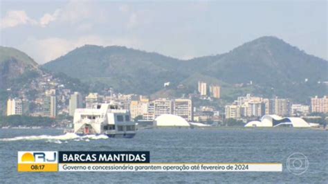 Vídeo Governo do Rio firma acordo para estender serviço das barcas