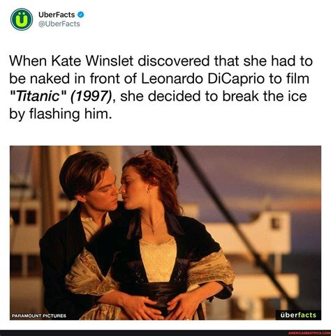 When Kate Winslet Discovered That She Had To Be Naked In Front Of Leonardo DiCaprio To Film