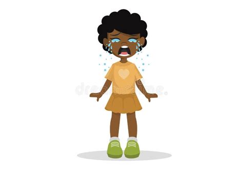 African Sad Girl Stock Illustrations 1142 African Sad Girl Stock