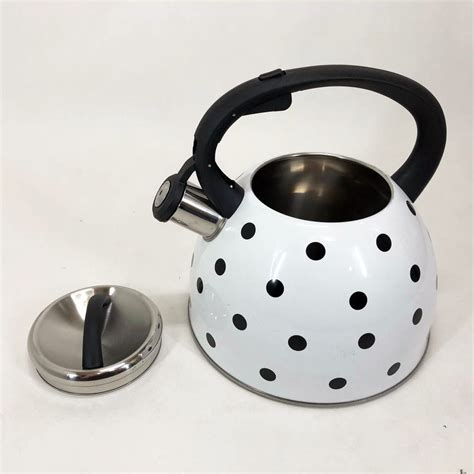 Чайник с свистком для газовой плиты Unique UN-5301 2,5л горошек ...