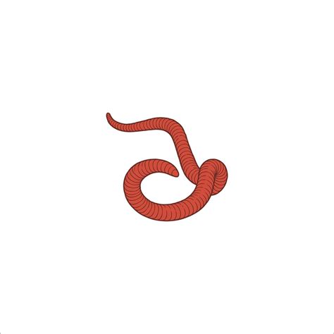 worm brown colour sketch drawing artwork handmade illustration 75859110