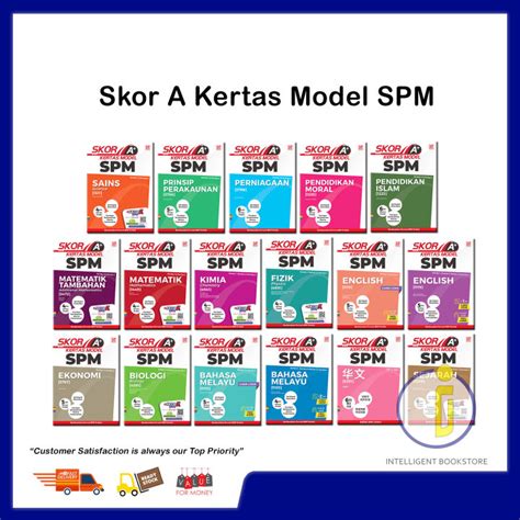 Intelligent Penerbitan Pelangi Skor A Kertas Model Spm Buku