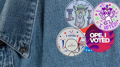 Michigan I Voted Sticker 2024 Dates Reba Valera