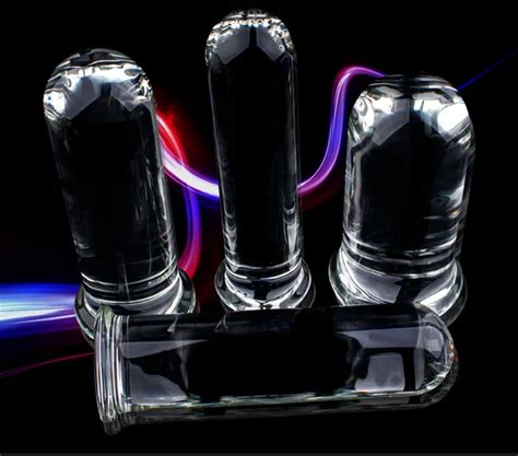 Gode En Verre Degr De Chaleur Pour Adultes Faux P Nis Long Plug Anal Cristal Intervalles