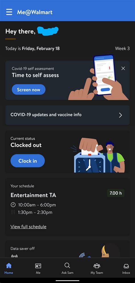 Me@Walmart Dark Mode : r/walmart