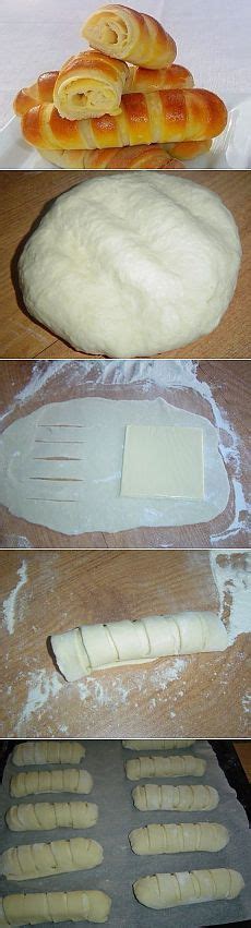 Разделка булочек из дрожжевого теста. Фото