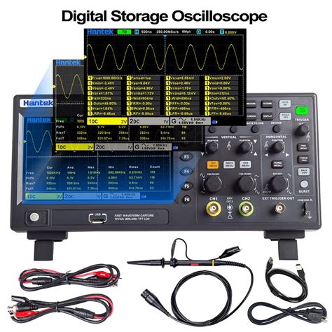 Hantek DSO2C10 ออสซิลโลสโคปดิจิทัล ช่องคู่ DSO2C15 DSO2D10 DSO2D15 100 ...