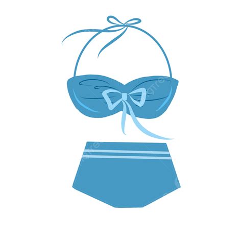A Blue Bikini Blue Bikini Bikini Bikini Underwear Png Transparent Clipart Image And Psd File