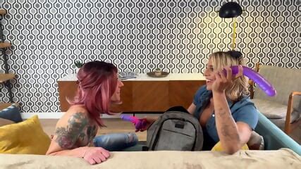 Ria Bentley Dana Delvey Have Wild Trans Lesbian Sex Xhi