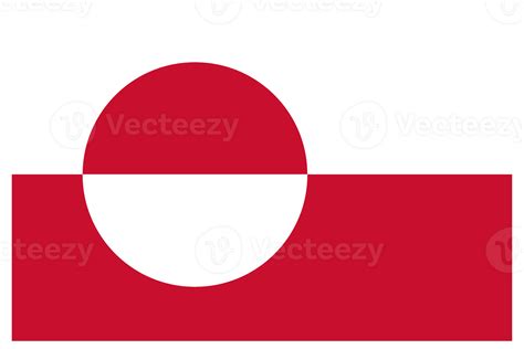 Flag Of Greenland Greenland Flag In Design Shape 25862760 Png