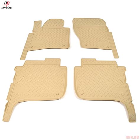 Коврики салона Norplast бежевые для Volkswagen Touareg (2010-2018 ...