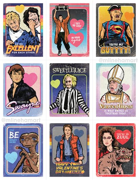 Twin Peaks Valentines Day Card Pack M Lineham Art