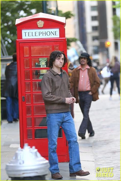 Tom Holland Looks Distressed While Filming The Crowded Room In Nyc