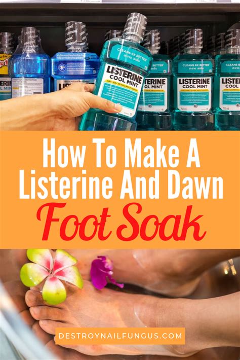 Listerine and Dawn Foot Soak: The Ultimate Cure For Dry Feet