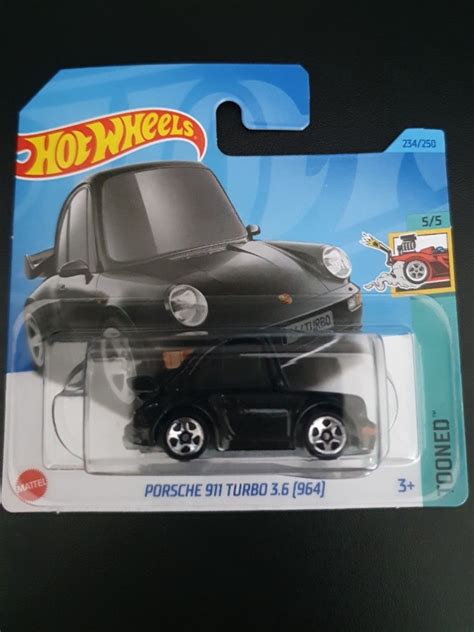 Hot Wheels Porsche 911 Turbo 3 6 964 Hobbies Toys Toys Games On Carousell