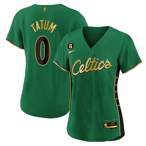 Women’S Boston Celtics Baseball Jersey – All Stitched – TXTrend Shop