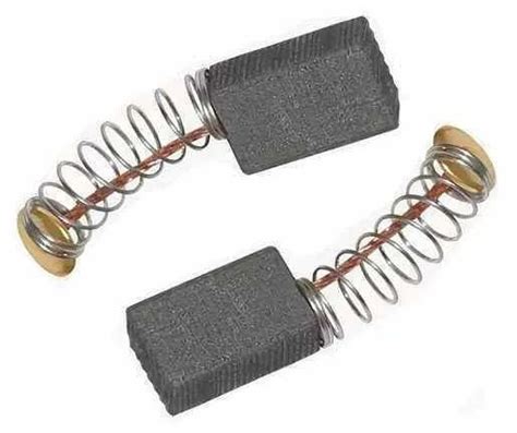 Щетки угольные к Интерскол Д-10/350ЭР, пружина, пятак круглый, 5x8x12 ...