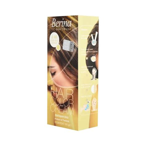 Buy Berina Cream Hair Color A Light Matt Blonde G Online At Best Price In India On Tira