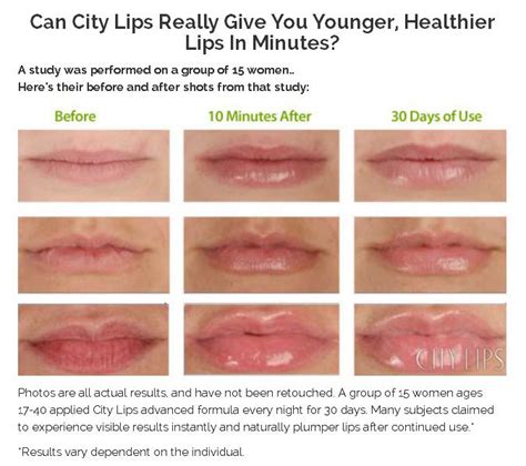 Get Fuller Plumper Lips In 28 Days With City Lips • The Fashionable