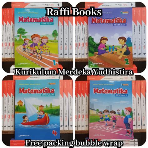 Jual Buku Matematika Kelas 1 2 3 4 5 6 SD Mi Kurikulum Merdeka