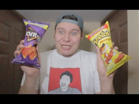 El reto de doble papitas flaming hot con salsa muy picante Super Niño Rata YouTube