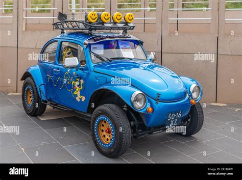 Scheveningen The Netherlands 14052023 Retro Volkswagen Beetle Baja