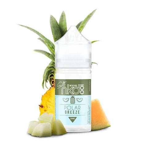 Naked Salt Polar Breeze Abacaxi e Melão Ice La Puff Store A melhor vape shop