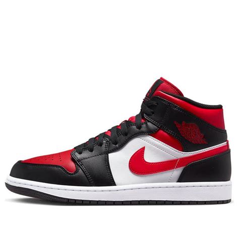 Air Jordan 1 Mid Bred Toe 554724 079 Kicks Crew