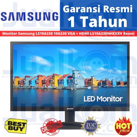 Jual Monitor LED Samsung 19 S19A330 19A330 VGA HDMI LS19A330NHEXXV