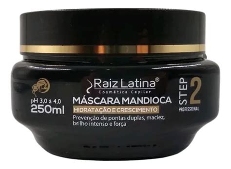 Máscara De Mandioca Raiz Latina 250ml Home Care MercadoLivre