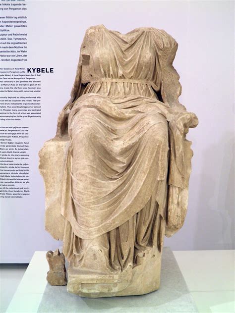 Cybele Enthroned 170 150 Bc Pergamon Panorama Of The An… Flickr