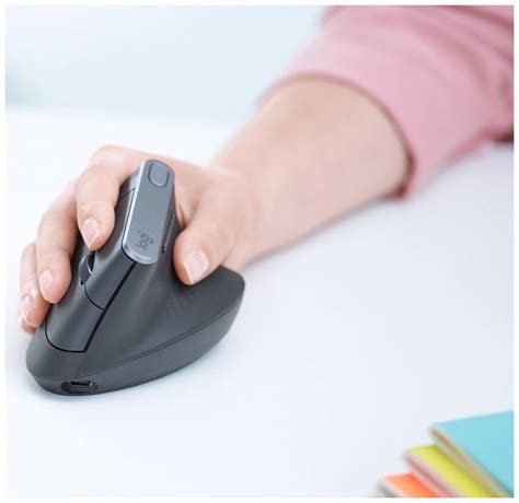 Беспроводная вертикальная мышь Logitech MX Vertical, черный — купить в ...