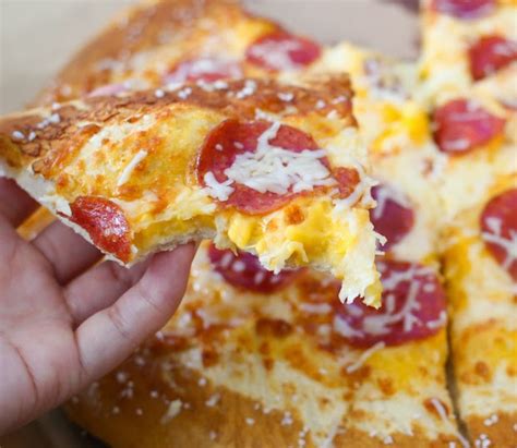 Little Caesars Soft Pretzel Crust Pizza - Kirbie's Cravings