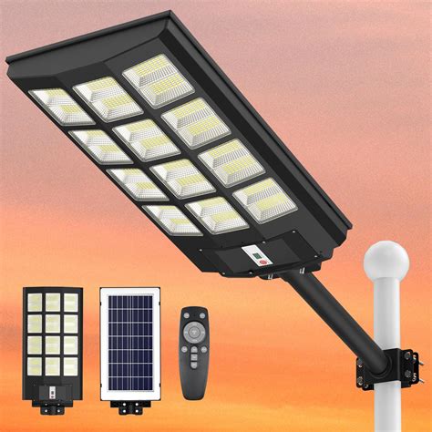 Snapklik IMaihom 1200W Solar Street Lights Outdoor 1200000LM