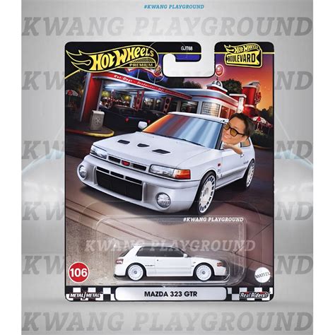 Xe M H Nh Hot Wheels Premium Boulevard Mazda Gtr T Ng K M Protect Card Premium Shopee