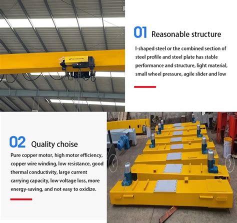 Double Girder European Electric Hoist 25ton Workshop Overhead Bridge