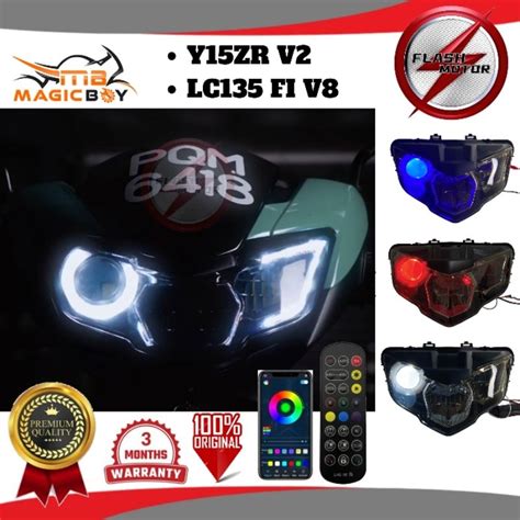 Yamaha Y Y Zr V Lc Fi V Magic Boy Head Lamp Led Custom App C