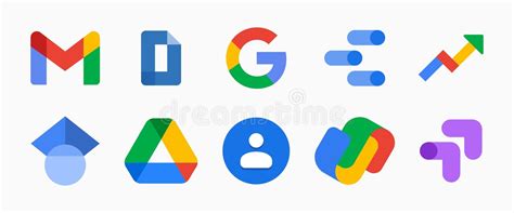google llc official logotypes  google apps youtube apps popular