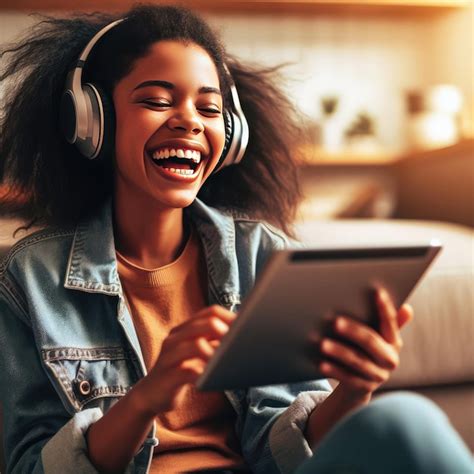 Premium Photo Person Listening To Music