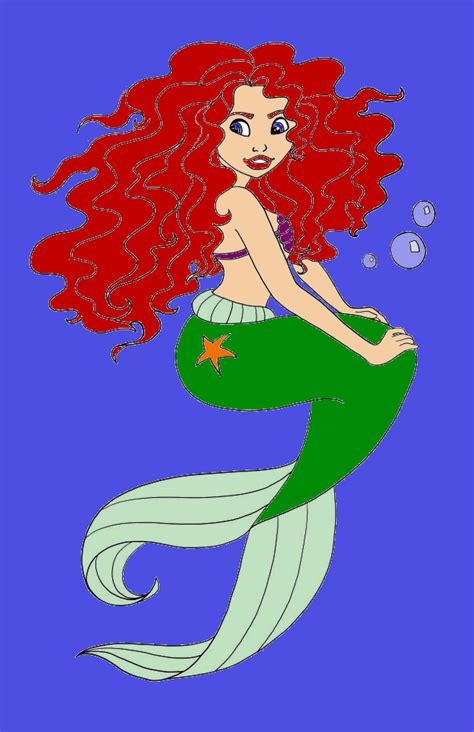 Merida As Ariel By Brandi3981 On Deviantart
