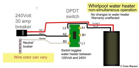 How To Wire Water Heater With Two Switches