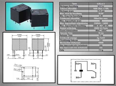 RELAY 1x250V 5A 24VDC G5LA-1-24VDC RELAY-G5LA1-24V